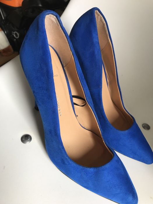 Pantofi stiletto albastri