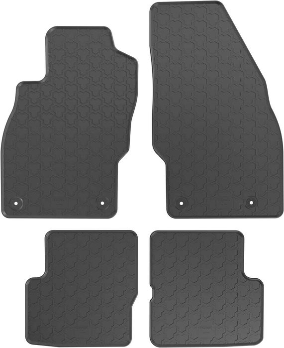 Гумени стелки за Opel Corsa D 2006 - 2014 със закопчалки Полски