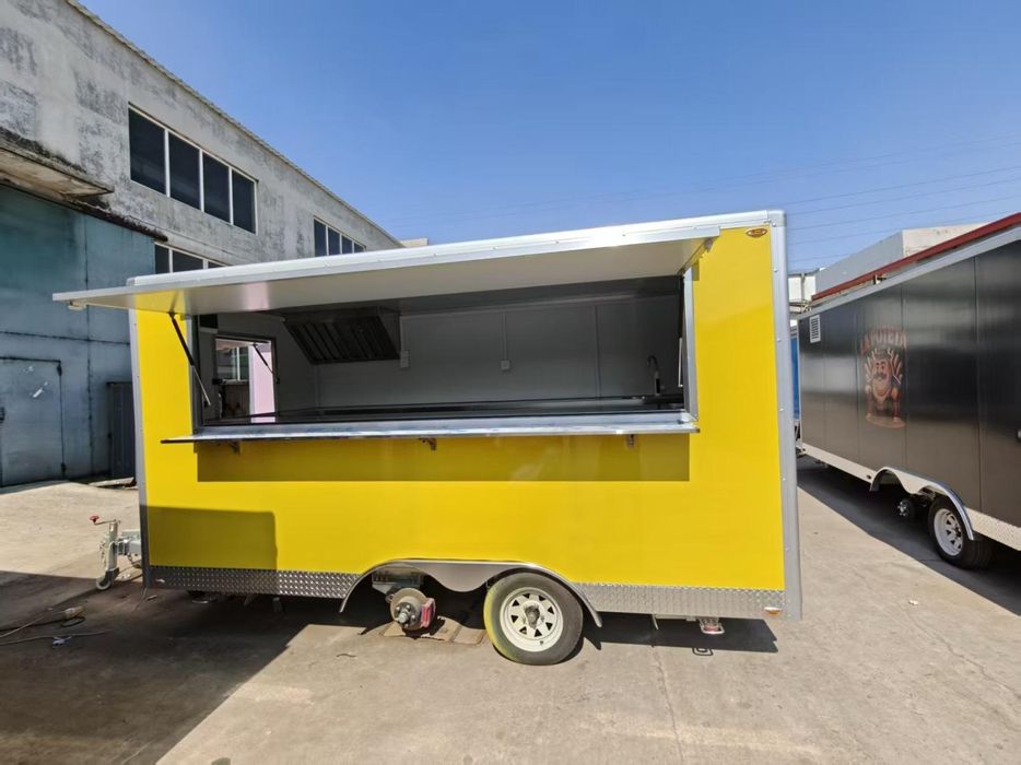 Стационарна Каравана за храна Чисто нова