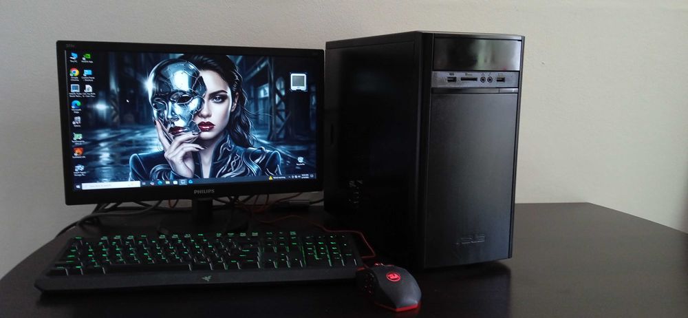 PC i5 6600k 16gb DD4 Gtx 1050TI 4GB ssd+hard calculator unitate gaming