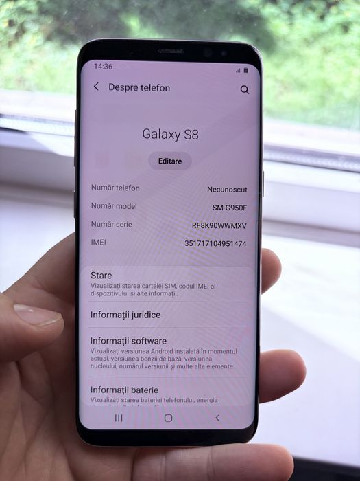 Samsung Galaxy s8 de 64 gb blue