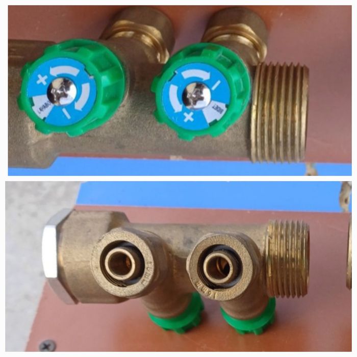 Коллектор тёплого пола.(комплект)