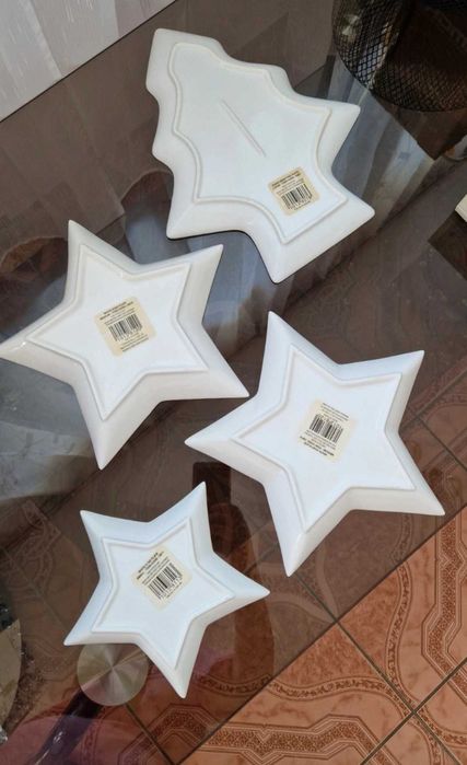 Boluri ceramica cu forme de craciun