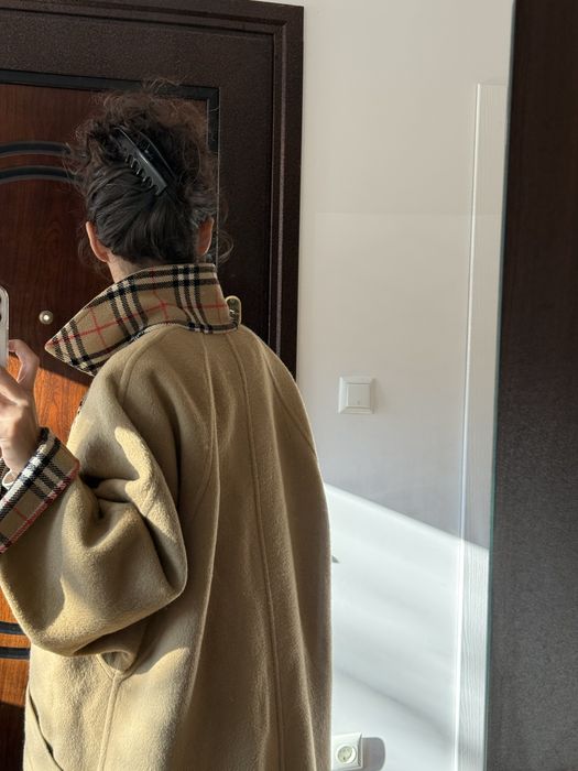 ОРИГИНАЛНО винтидж палто BURBERRYS London – 100% вълна