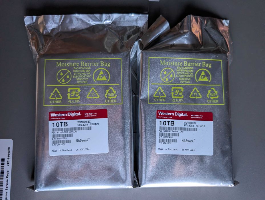 Hard Disk WD RED PRO 10TB sigilat WD103KFBX