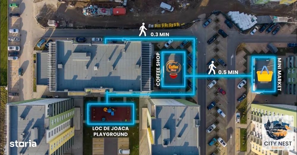 Apartament modern | Tractoru | parcare și boxă | mobilat și utilat