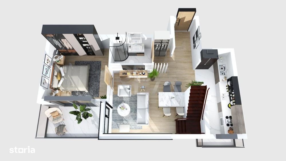 Duplex 4 camere - finisaje la alegere - Mosilor