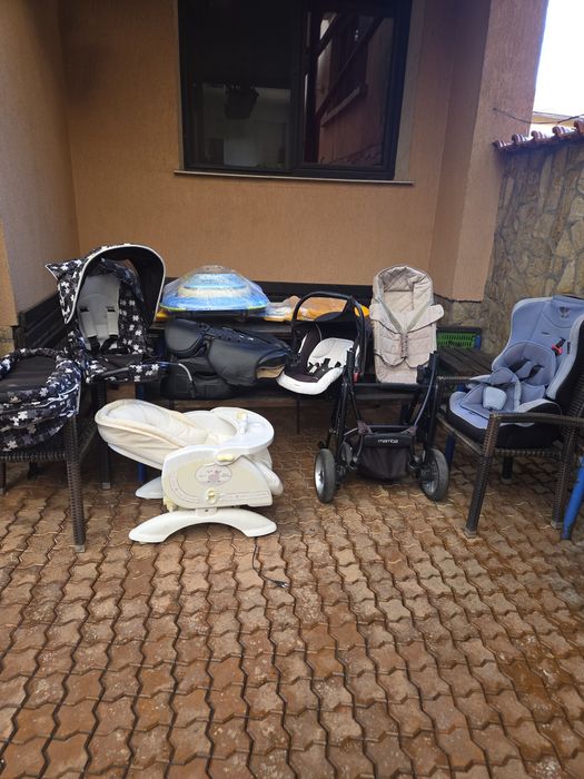 Бебешка количка, столче за хранене, за кола, кош и т.н