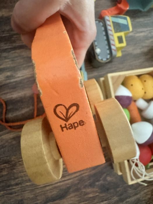 Lot jucarii de lemn Hape Haba Tender Leaf Toys Ikea