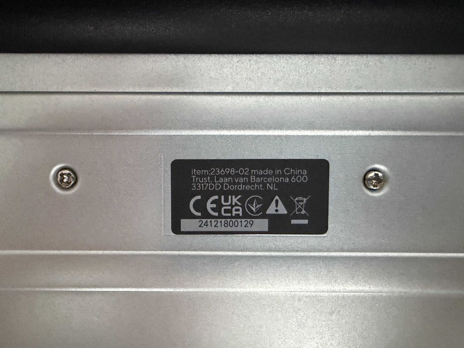 Tastatură Gaming Trust GXT 798 Black – doar tastatura