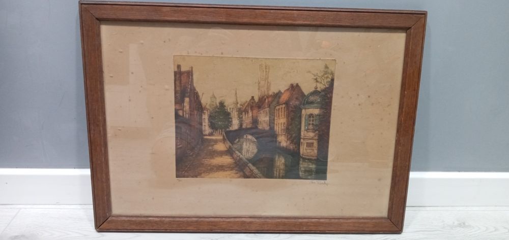 Гравюра-цветная.