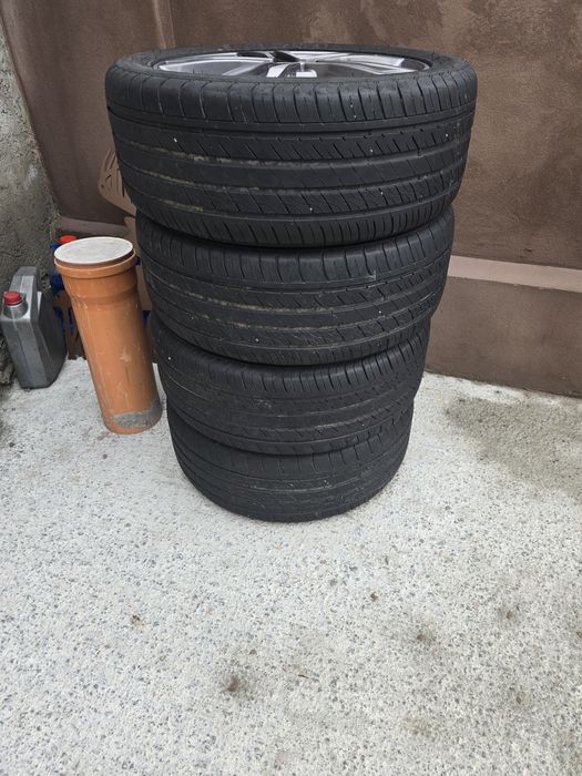 Jante+cauciucuri M+S  R17 5x112 Mercedes.Volkswagen.Skoda