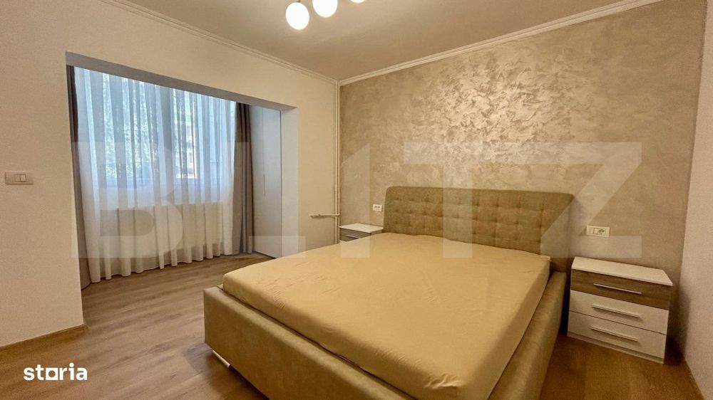 Apartament prima inchiriere, 3 camere, 64 mp, loc de parcare, zona Nuf