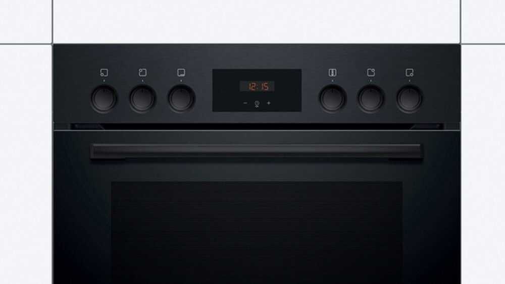Фурна за вграждане BOSCH HEF113BB0 + Стъклокерамичен плот