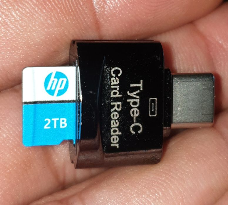 Card micro sd 2 tb
