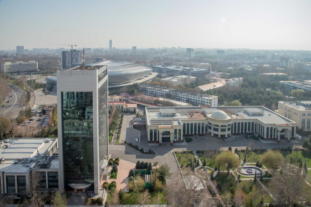 Аренда суточно люкс апартаменты в Nest One с видом на Ташкент Сити