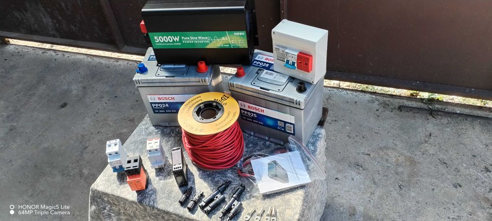 Инвертор 5000 W пълна синусоида+акумулатор и мн. други ТОП предложения