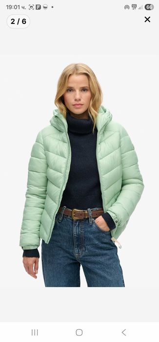 Зимно яке Superdry l размер