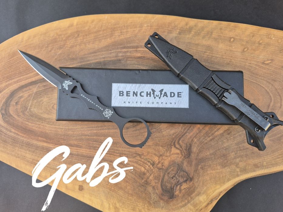 Нож Benchmade Socp Dagger с фиксирано острие и кания 176BK
