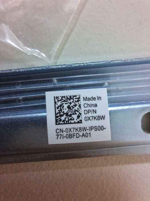 New Dell Caddy 3,5'' 0X7K8W + Adapter Dell 09W8C4 Hot Swap to 2,5''