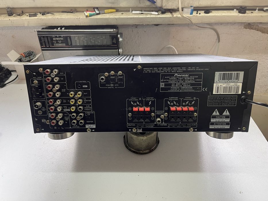 Pioneer vsx d 510  vsx609rds