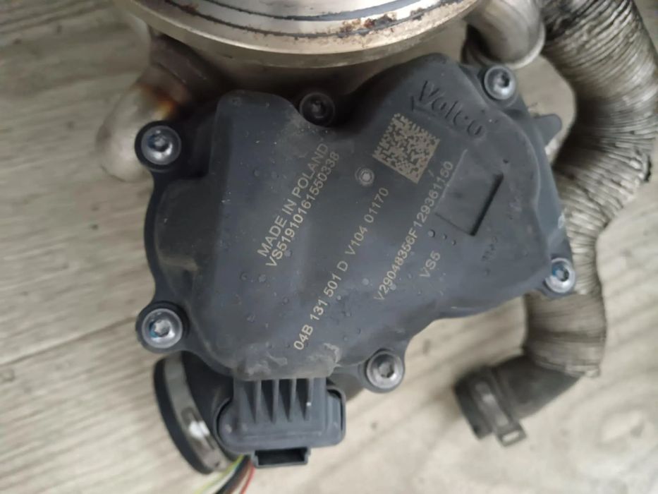 Racitor gaze cu supapa egr skoda rapid, audi a1, VW POLO, FABIA, IBIZA 1.4, 1.6 tdi cxm, CUS 04l131512ah, 04b131501d