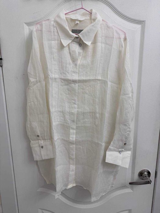 Новые рубашки хлопок /лен H&M, размер L / XL /2XL /3XL (50/64)