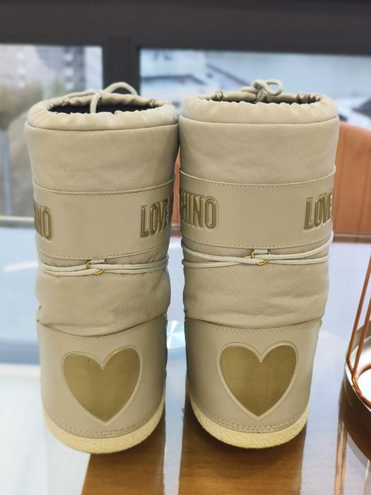 Cizme zăpadă / iarna LOVE MOSCHINO