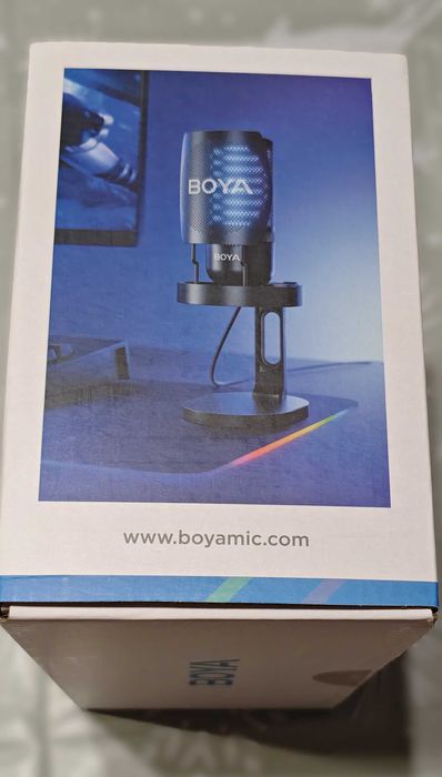 Настолен кондензаторен USB микрофон Boya K3