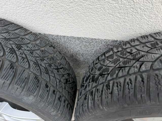 Jante Audi A4,A5,A6 Fara defecte cu anvelope bunede iarna Dunlop