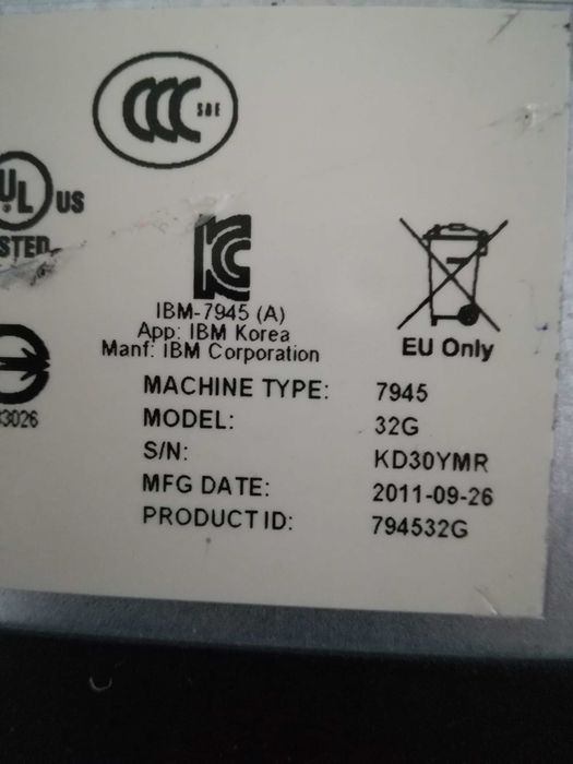 IBM X3650 M3 7945-32G Perfect functional