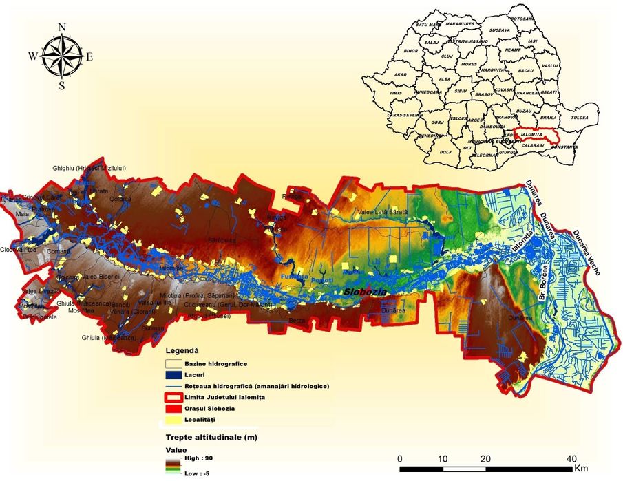 Harti. Studii de fundamentare PUG. GIS.  RUR
