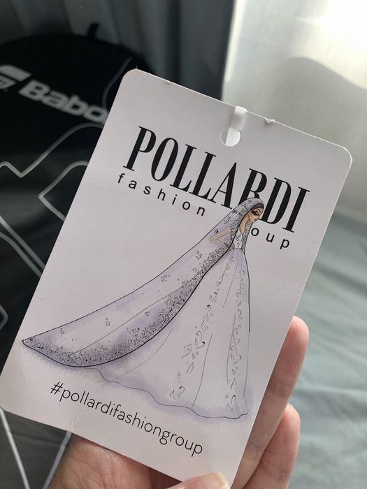 Свадебное платье с фатой