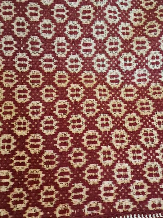 Вълнена покривка за Приста.Фабрично производство Ръчно тъкана покривка