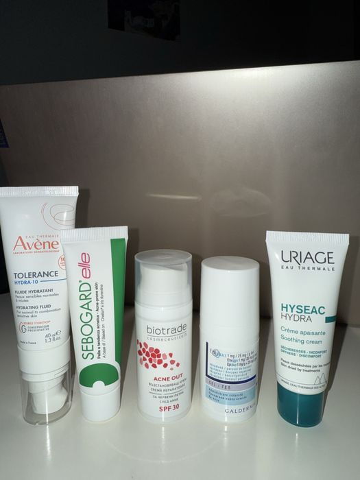 Чисто нова козметика за акне - авен, юриаж, себогард, биотрейд, епидуо