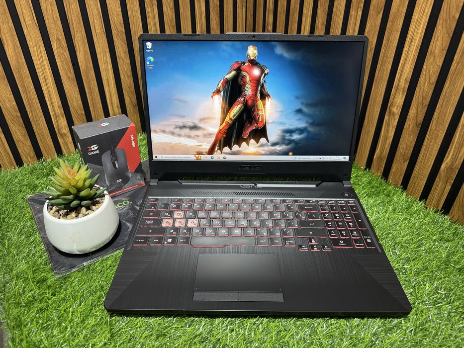 Игровой Ноутбук Asus Tuf Gaming F15 Core i5-10300H/16GB/SSD512/GTX1650