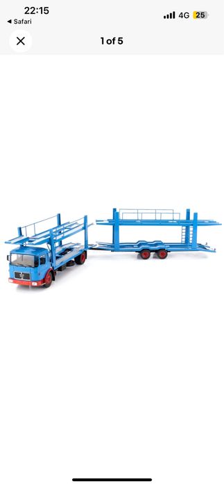 Man f7 transporter 1/43 macheta