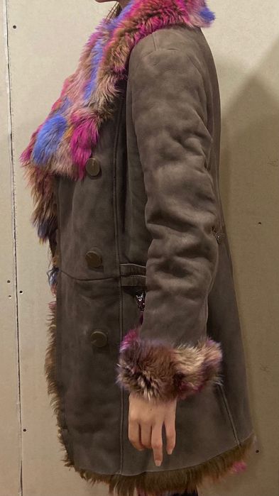 Дублёнка натуральная кожа и овчина
