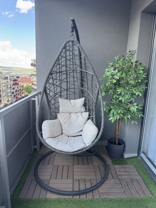 Fotoliu leagan suspendat balcon