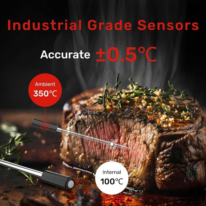 Професионален WiFi безжичен термометър за месо