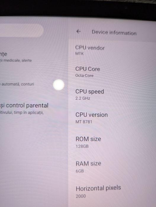 Tableta Acer P10-21, 128 gb, 6gb ram