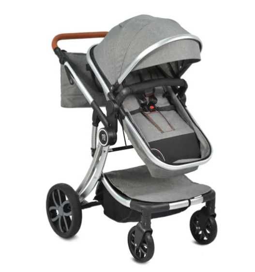 МОНИ Комбинирана количка 3в1 POLLY СИВ