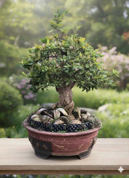 Живые деревья бонсай +40 лет, +30 см