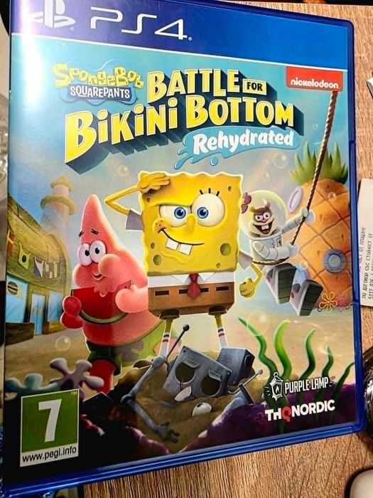 ps5/ps4 Spongebob Battle for Bikini Bottom