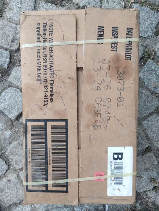 2024г.производство MRE-Американски пакети с храна,нова доставка