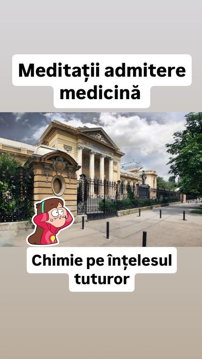meditatii chimie admitere umf/bac