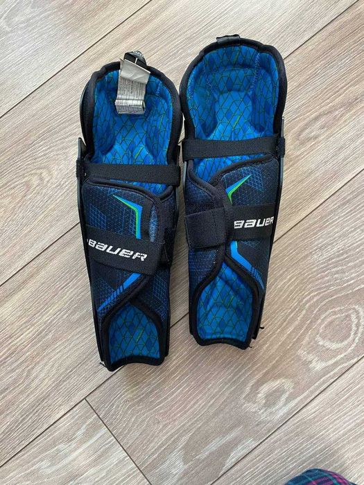 Хоккейные щитки (наколенники) Bauer Jr Б/у
