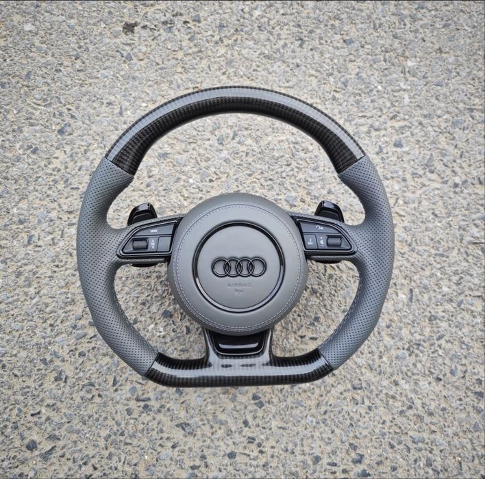Volan la comanda , custom/carbon , pentru BMW f10 f06 f36  f30 etc
