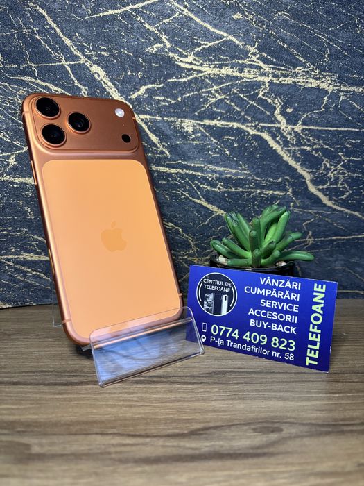 Iphone 17 Pro Max 256Gb Cosmic Orange / Garantie 2 ani Centrul de Telefoane / Rate