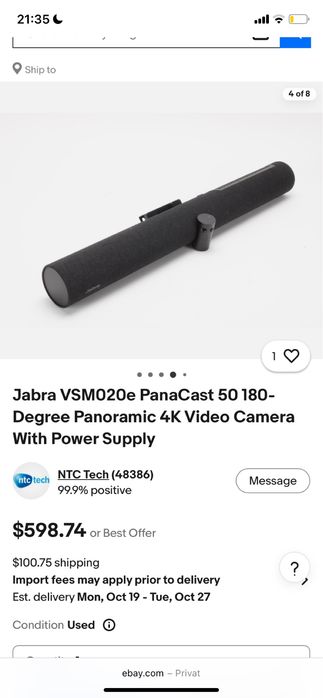 Vand Jabra VSM020